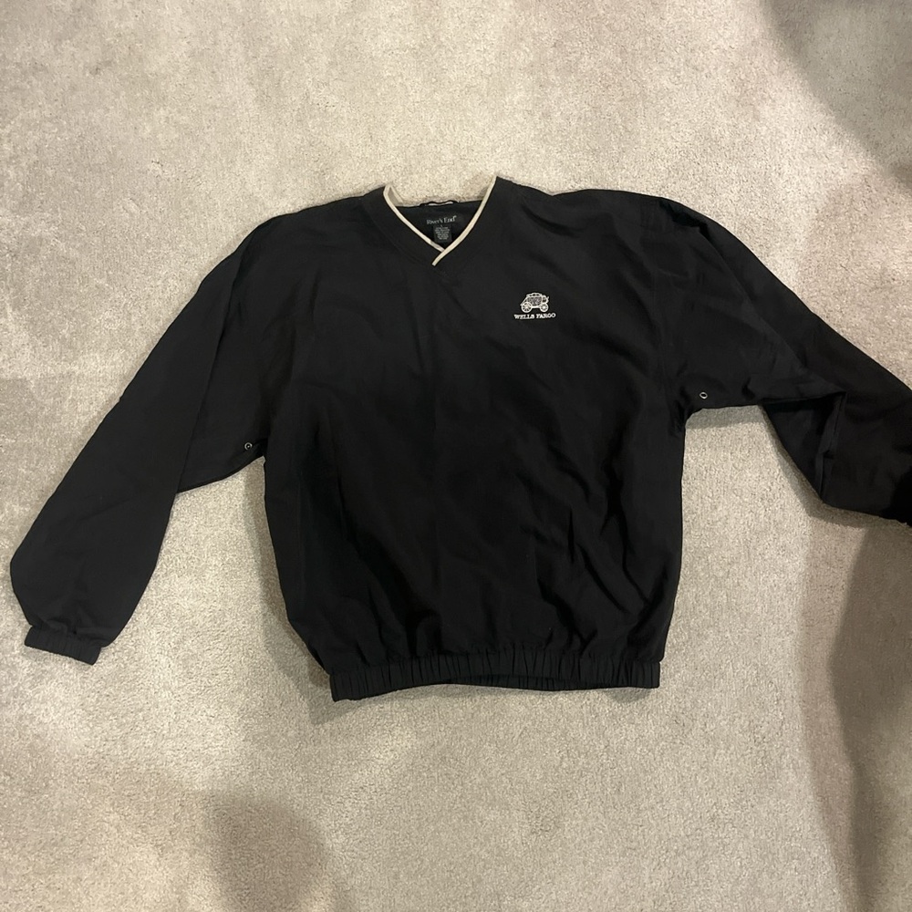 Black V-Neck Sweater